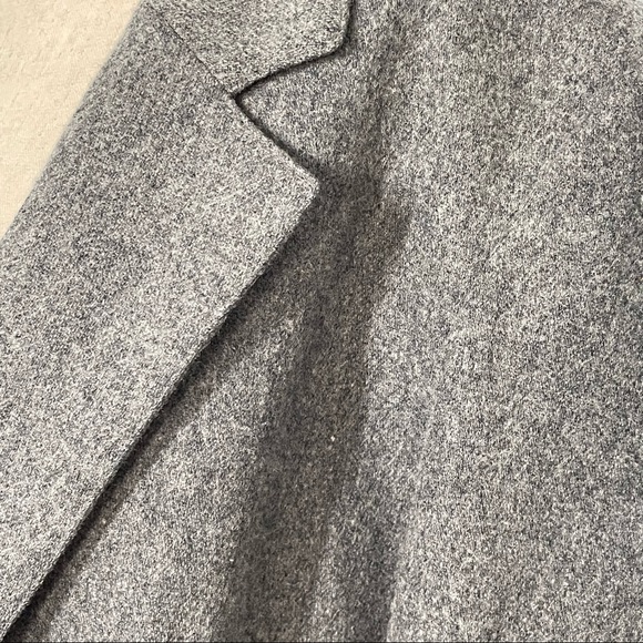 Hoberdashery Collection by Personal Vintage Gray Oversize Jacket Blazer - Picture 7 of 11